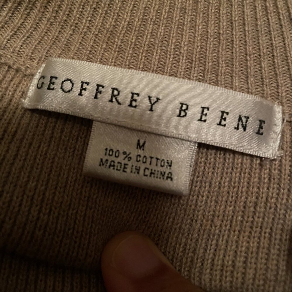 GAP & GEOFFREY BEENE Cotton Wool Blend Pullover Sweaters VTG Excellent Condition - Picture 12 of 16